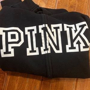 PINK zip up hoodie
